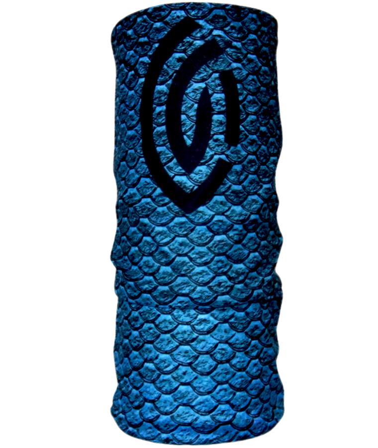 Blue Scales Face Mask