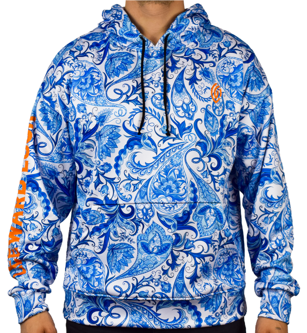 EXAMPLE PAISLEY ARCH LOGO HOODIE L