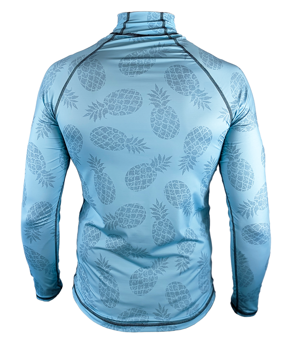 Cerulean Pineapples Long Sleeve Rashguard