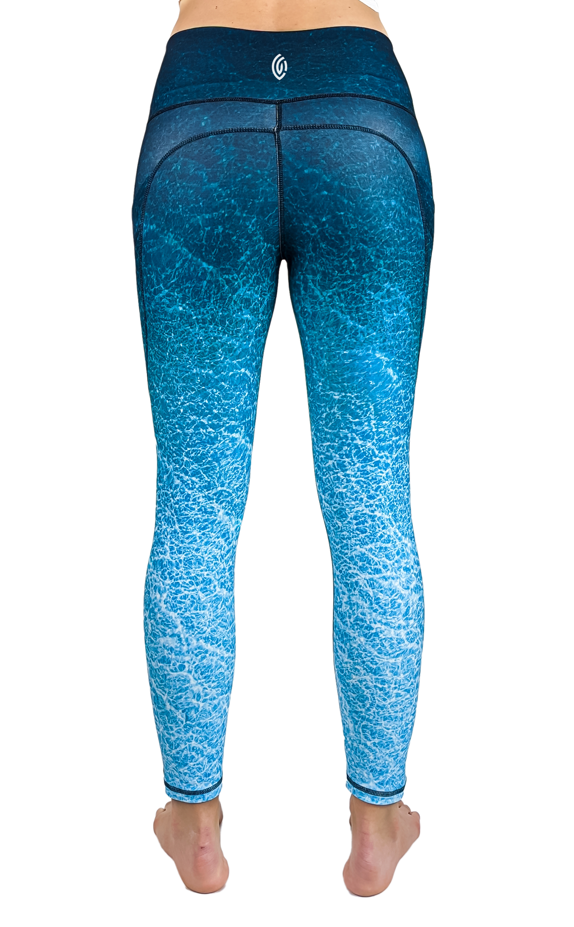 Clear Water Premium Leggings by Leeward Look