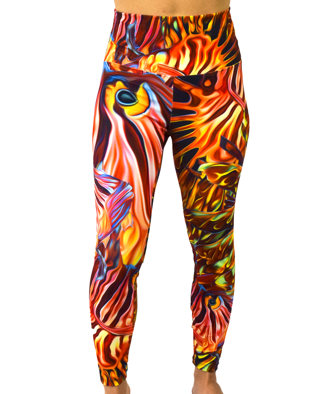 Lion Fish Leggings by Leeward Look