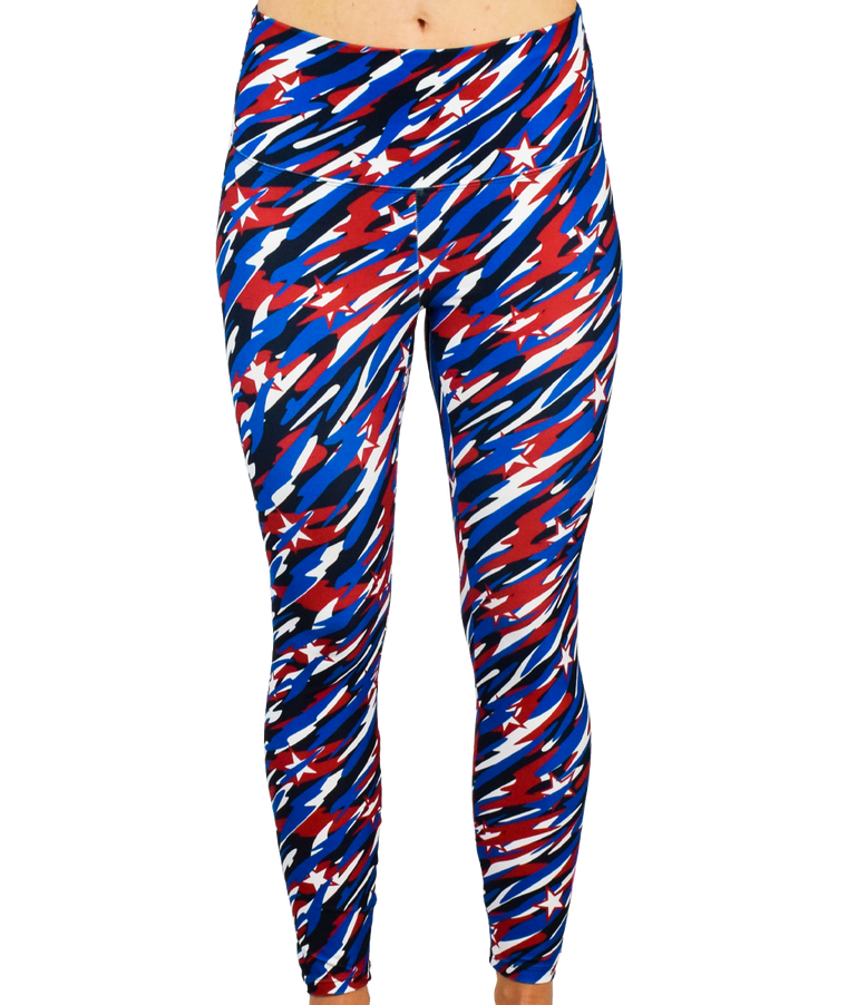 Patriot Leggings by Leeward Look