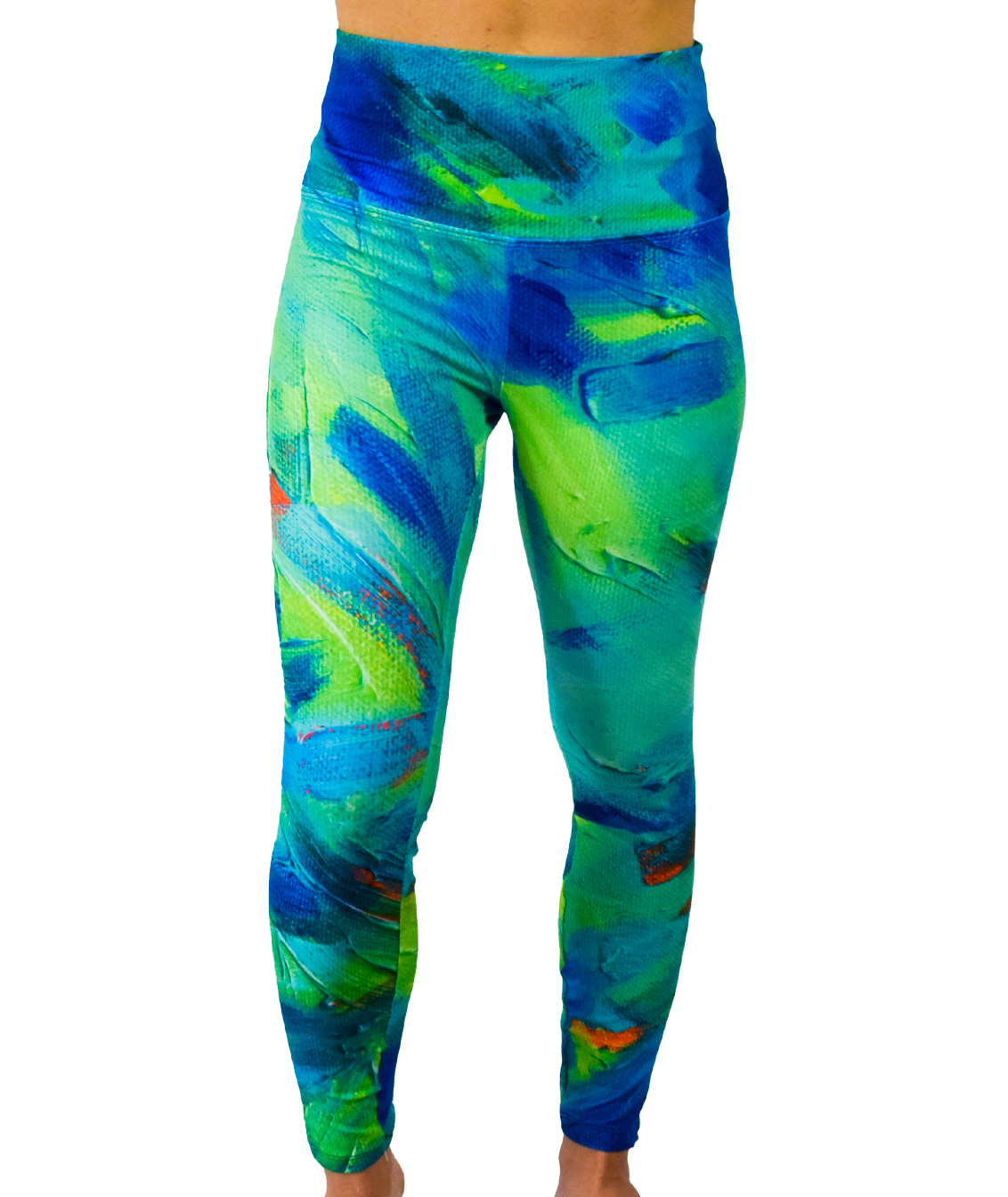 Painted Canvas Leggings by Kelly of the Wild