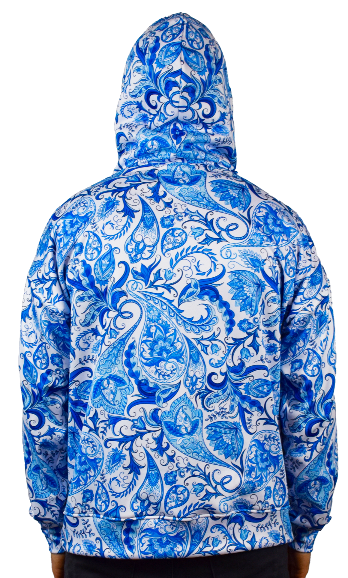 Paisley Pullover Hoodie by Leeward Look