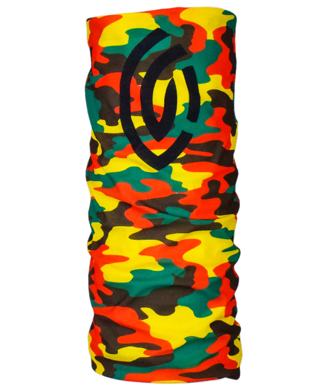 Rasta Camo Face Mask