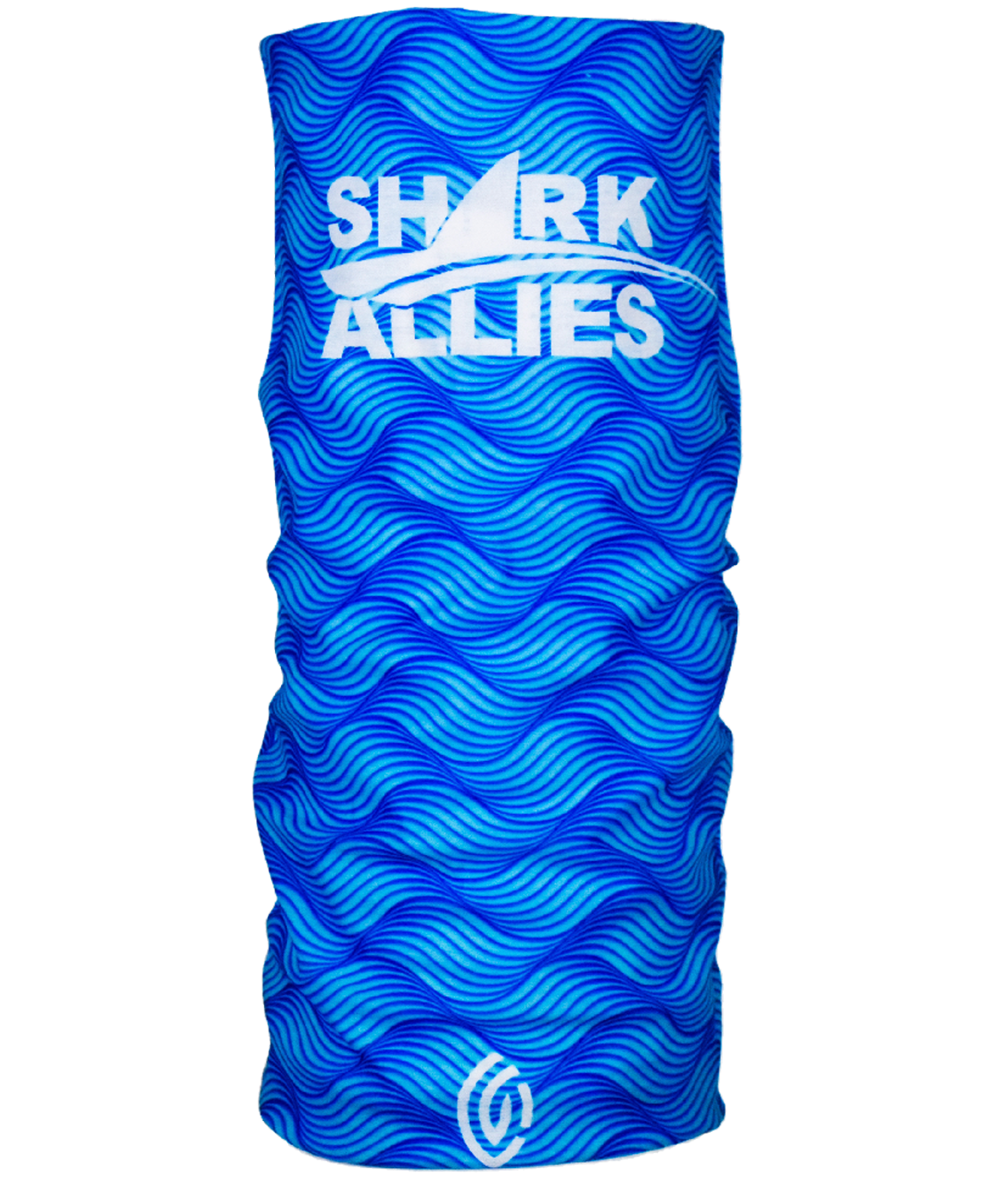 Shark Allies Blue Wave Face Mask