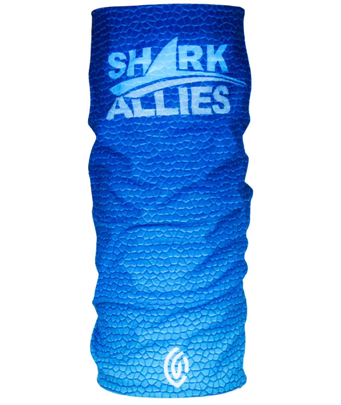 Shark Allies Blue Mosaic Face Mask