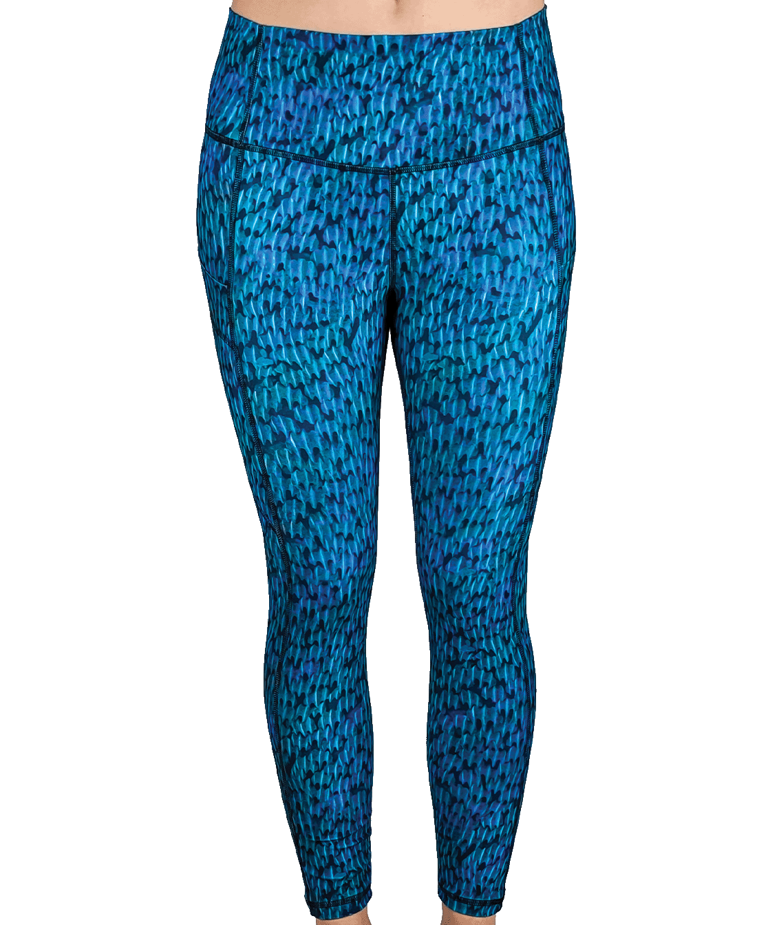 Shark Skin Pantalon Super Leggings Taille Haute Élastique Femmes