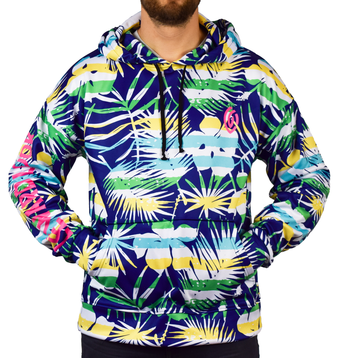 Palms Pullover Hoodie by Leeward Look