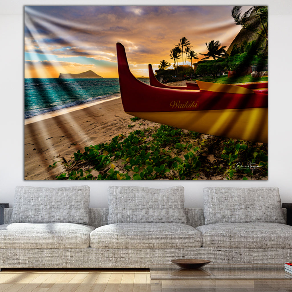 Waikiki Tapestry by Ed Taguba