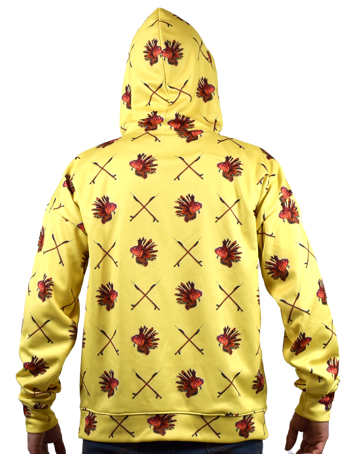 Lion Fish Hunter Hoodie Lemon